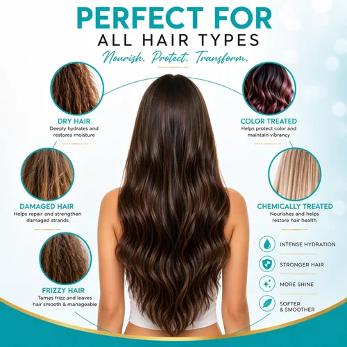 Vista 4 de Kachita Spell Nuevos rizos fabulosos y perfectos sin enjuague con crema de queratina hidrolizada añadidos 16 mechones fabricados en Estados Unidos