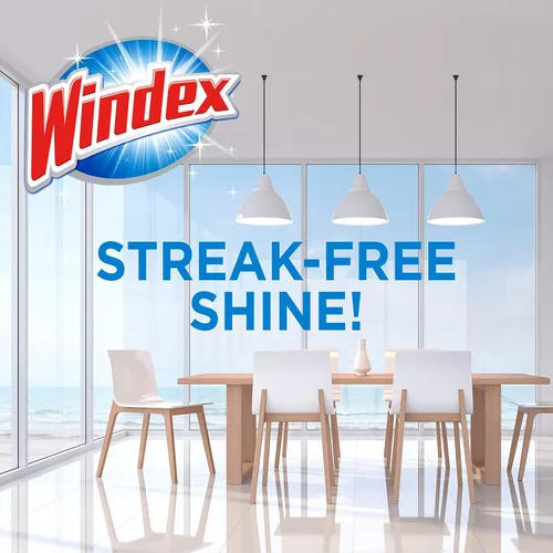 Vista 5 de Windex - Toallitas de limpieza para vidrio y multisuperficie, 28