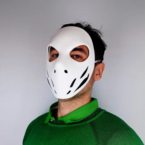 Vista 9 de Tactical Skull Stealth Assassin Mask 3D Printed Horror Villain Cosplay Halloween Costume Mask