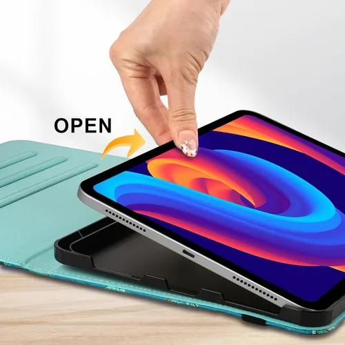 Vista 6 de HGWALP Funda Protectora para iPad (A16) 11ª Generación 11 Pulgadas (2025) y iPad 10ª Generación 10.9 Pulgadas (2022), Funda con Soporte