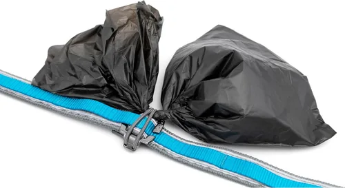 Vista 5 de Kurgo Correa cuántica de 6 en 1, correa para perros manos libres, cinturón para correr, estilo bandolera y cinturón de cintura, reflectante, clip
