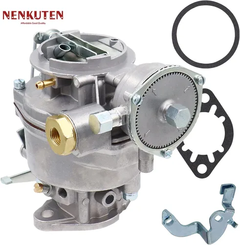 Vista 8 de NENKUTEN Carburador de 1 barril para motores Rochester 235 1957-1961 Chevrolet GMC Chevy Truck 3.8L 3852CC 235Cu 6 motores Cly Choke automático