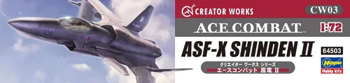 Vista 9 de Escala 1/72 ASF-X SHINDEN II por Hasegawa