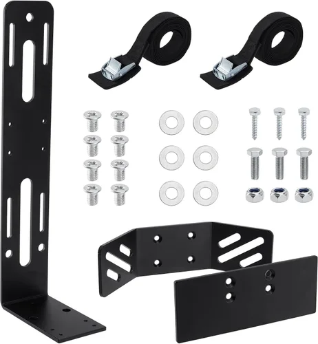 Vista 5 de Soporte de montaje para enfriador de agua SPARKWHIZ, soporte para cubo de enfriador de agua de 5 galones para RV, camión, carrito, UTV, cortadora