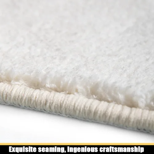 Vista 7 de Alfombra de baño ultra suave y pequeña, antideslizante, ovalada, de dibujos animados, para bañera, súper absorbente, lavable, gruesa, felpudo