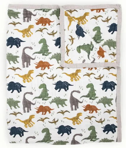 Vista 79 de Little Unicorn Manta de recepción para recién nacidos Ultra suave, tela de muselina multicapa Regalo para recién nacidos y para llevar