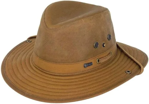 Vista 11 de Outback Trading Company 1497 River Guide UPF 50 - Gorro de algodón impermeable transpirable para exteriores