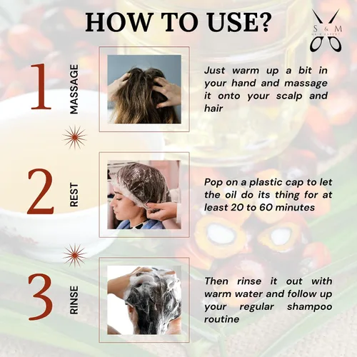 Vista 5 de Aceite de batana orgánico para el crecimiento y el grosor del cabello para hombres y mujeres, aceite para el cabello aprobado por el Dr. Sebi