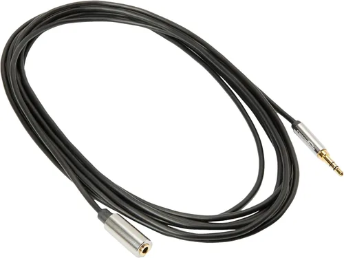Vista 9 de Amazon Basics paquete de 10 cables de extensión de audio con conector auxiliar de 3.5mm, macho a hembra, adaptador para auriculares o smartphone, 6