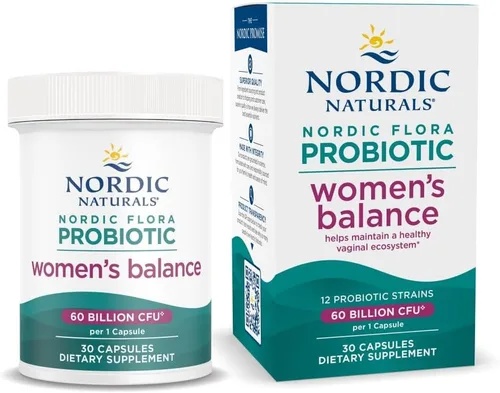 Vista 8 de Nordic Naturals Nordic Flora Probiotic Immune Health, 30 cápsulas, 15 cepas probióticas para apoyo a la salud inmunológica y digestiva, vegano, 30