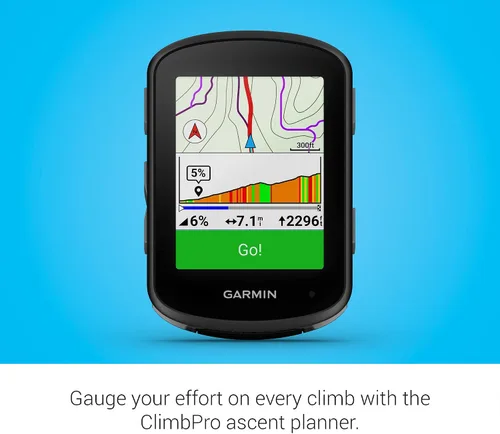 Vista 7 de Garmin Edge 540 - Computadora portátil compacta con GPS y navegación serie Signature
