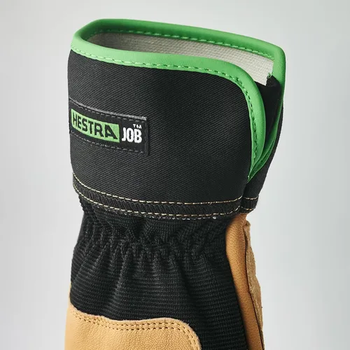 Vista 5 de Hassium Gloves, Protective Heavy-Duty Goatskin Leather Construction Work Gloves