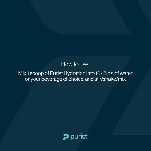 Vista 6 de Purist Polvo de electrolitos Hidratación de agua con 800 mg de electrolitos sin azúcar mezcla de bebida de stevia Cero ingredientes artificiales