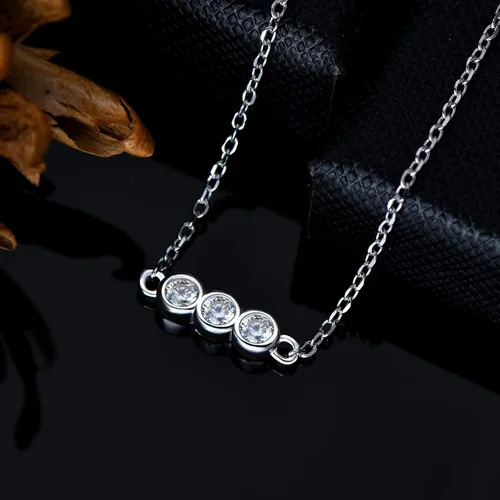 Vista 3 de AINUOSHI Pulseras de moissanita de joyería fina, regalos para el día de San Valentín para mujeres, pulsera de plata esterlina 925 chapada en oro