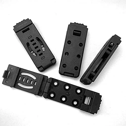 Vista 2 de 4 unids plegable sobre cinturón clip K vaina abrazadera DIY w/herramienta de hardware para funda Kydex
