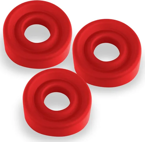 Vista 9 de LeLuv Funda de bomba de pene de alta calidad, anillo de junta de silicona, sello de succión seguro, ajuste ergonómico, material de silicona premium