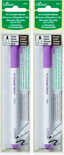 Vista 4 de Clover Thick Air - Marcador borrable, morado, 1 unidad (paquete de 1)