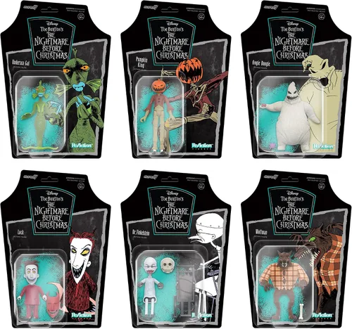 Vista 5 de Super7 Tim Burton's The Nightmare Before Christmas Dr. Finkelstein - Figura de acción de Disney de 3.75 pulgadas con accesorio, coleccionables