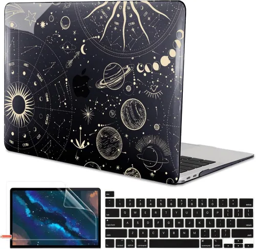 Vista 18 de Funda compatible con MacBook Pro de 13 pulgadas 2022 2021-2020 versión A2338 M2/M1 A2251 A2289 A2159 A1989 A1706 Touch ID, carcasa rígida