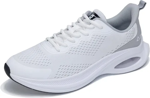 Vista 8 de QAUPPE Tenis deportivos deportivos para hombre, tenis deportivos para gimnasio, talla 7-13 de EE. UU