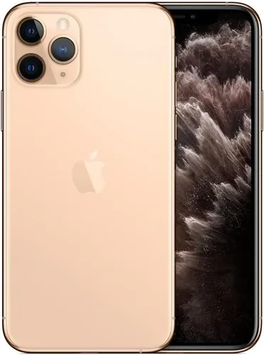 Vista 3 de Apple iPhone 11 Pro Max, versión estadounidense, 64 GB, oro - AT&T (renovado)