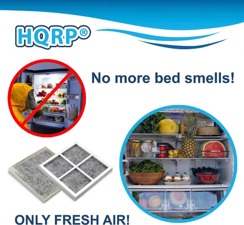 Vista 5 de HQRP Paquete de 2 filtros de aire compatibles con refrigeradores Kenmore Elite de repuesto para filtro CleanFlow 46-9918 04609918000 469918 9918