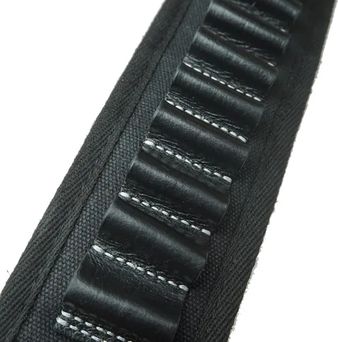Vista 8 de Arma de lona de cuero con funda de soporte de carcasa para 12ga .22lr .45-70 .308 .30-06 Cal