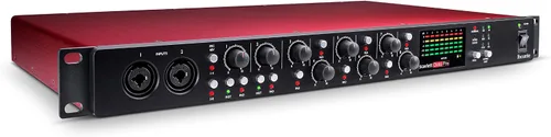 Vista 9 de Focusrite Clarett+ OctoPre Preamplificador de micrófono ADAT de 8 entradas