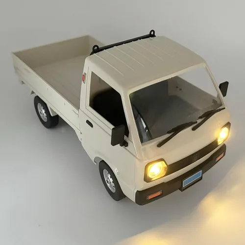 Vista 7 de WPL D12 RC Kei Truck 1/10 Escala RC Coche Control Remoto Drift Car