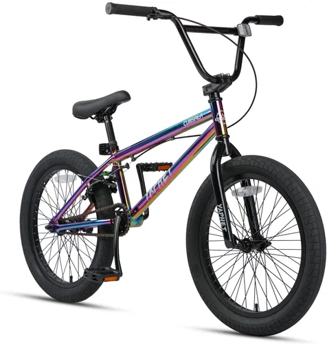 Vista 11 de cubsala Freestyle BMX Bike, 20 Inch Yaphet Bicycle for Teen Beginner and Adult Riders, Bike with Hi-Ten Steel Frame, Multiple
