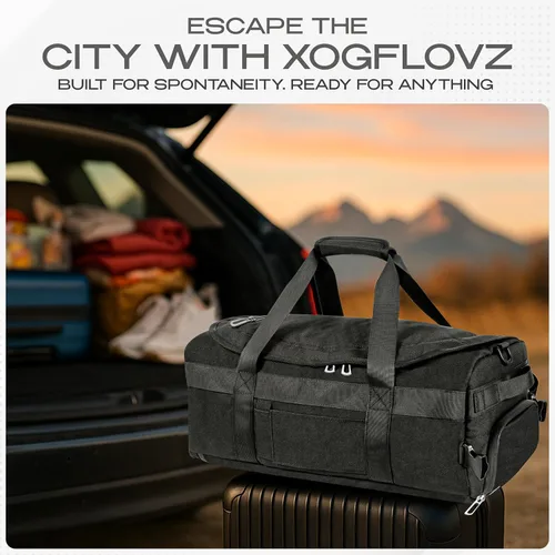 Vista 7 de Mochila táctica 3 en 1 para hombres y mujeres, mochila de viaje con soporte para tazas, compartimento para zapatos y laptop con ventilación