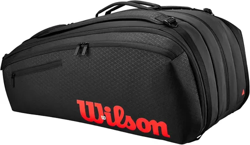 Vista 2 de Wilson CLASH V3 15PK Tennis Racquet Bag, Black