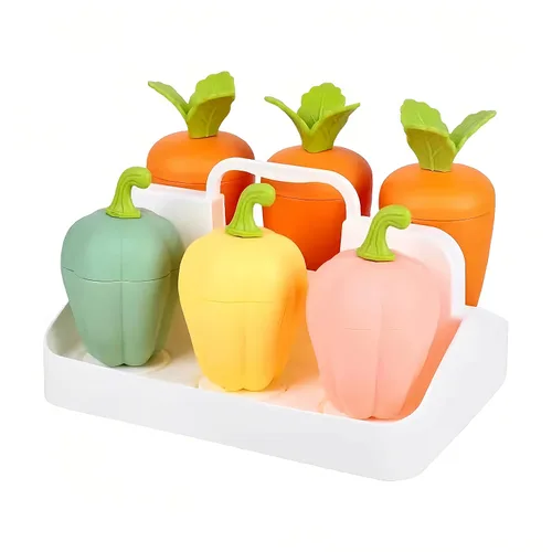 Vista 4 de Lindo juego de moldes para paletas familiares, moldes para helados, accesorios de cocina congelados, fácil liberación, saludable, de grado