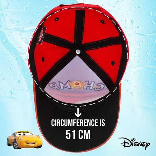 Vista 5 de Disney Gorro de béisbol para niños de 2 a 7 años de edad, Mickey Mouse Kids Cap, Babysunhat, Champ, 2-4T