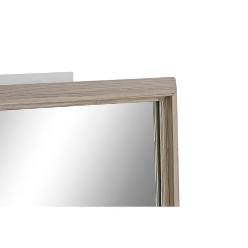 Vista 4 de Espejo de pared Home ESPRIT Blanco Marrón Beige Gris Cristal Poliestireno 63,3 x 2,6 x 89,6 cm (4 Unidades)