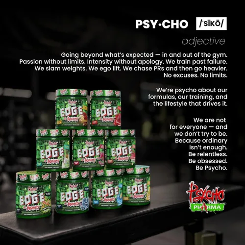 Vista 7 de Psycho Pharma - Polvo de preentrenamiento más potente y altamente estimulante - Límite de la locura - El suplemento de preentrenamiento más intenso