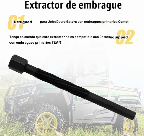 Vista 3 de RYANSTAR RACING Herramienta de Extracción de Embrague Primario de Servicio Pesado Extractor de Embrague Accesorios John Deere Gator Compatible