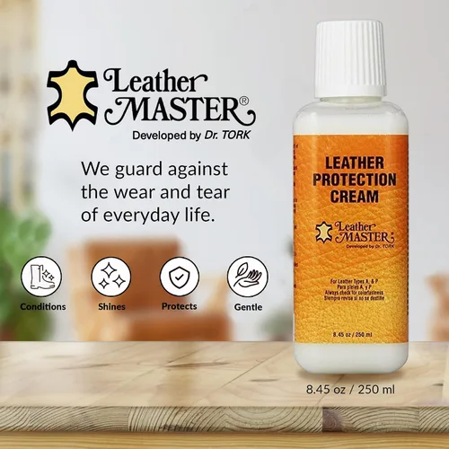 Vista 2 de Leather Masters, crema protectora de pieles, 250 ml