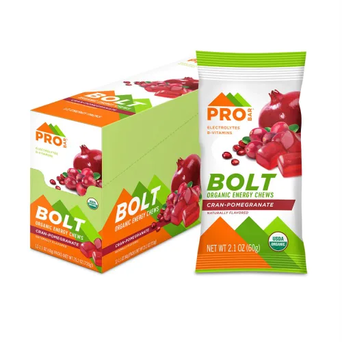 Vista 7 de Probar - Masticables energéticos orgánicos Bolt, explosión de bayas, sin OMG, sin gluten, certificado orgánico USDA, saludable, energía natural