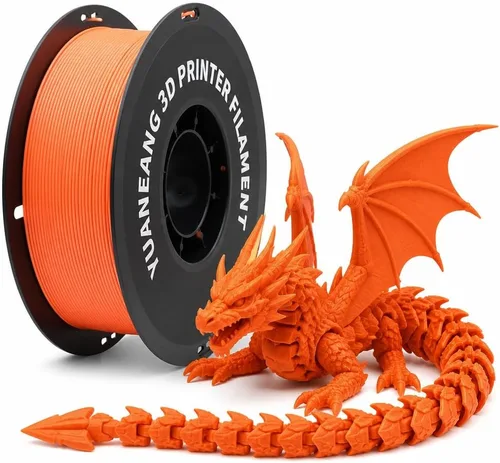 Vista 36 de Filamento PETG para impresora 3D, precisión dimensional +/- 0.001 in, carrete de 2.2 libras, 0.069 in, plateado 2.2 lbs plata
