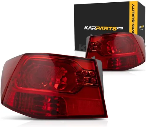 Vista 9 de CarLights360: Conjunto de luz trasera para Kia Forte 2010 2011 2012 2013 lado del pasajero con bombillas Certificado DOT KI2805101 92402