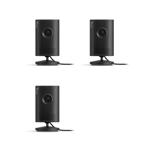 Vista 9 de Cámara para interiores 2K Ring (último modelo): Retinal 2K para una calidad de video nítida y realista, zoom 6x mejorado, visión nocturna (negro)