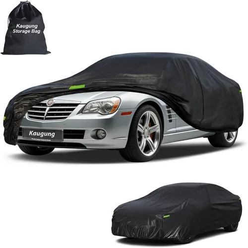 Vista 53 de Kaugung Funda para Coche de Ajuste Personalizado BMW Serie 3 E30 (1982-1994), 7 Capas Resistente al Viento Todo Clima Impermeable Cubierta Exterior