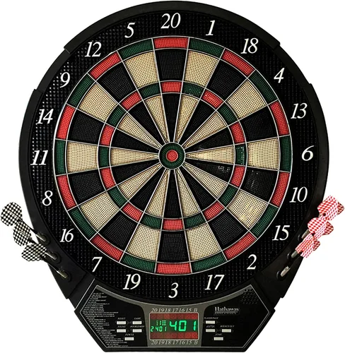 Vista 8 de HathawayWinner's Choice 18-in Bristle Dartboard