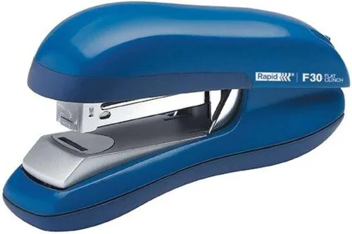 Vista 5 de Rapid F30 Fashion - Engrapadora de media tira, capacidad para 30 hojas, grapado plano, diseño ergonómico, negro, 23256500