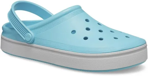 Vista 3 de Crocs Zuecos unisex para adultos con plataforma fuera de la cancha Neptuno