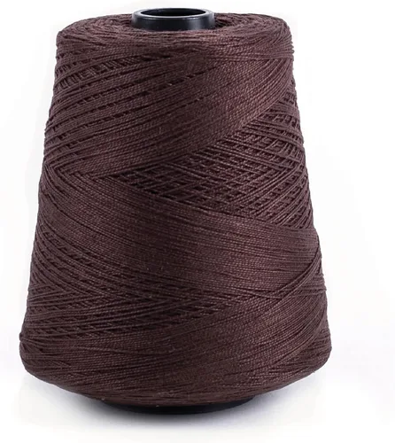 Vista 49 de Silk City Fibers, 5/2 Perle Mercerized Cotton Weaving Yarn pino