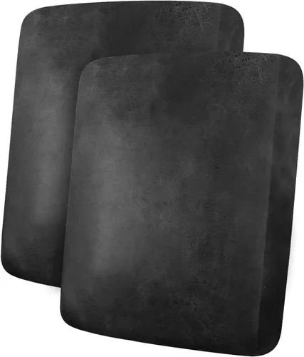 Vista 123 de ANARACHON Fundas de cojín de sofá con aspecto de cuero, juego de fundas de asiento de sofá, protector de muebles para sillón seccional, sofá biplaza