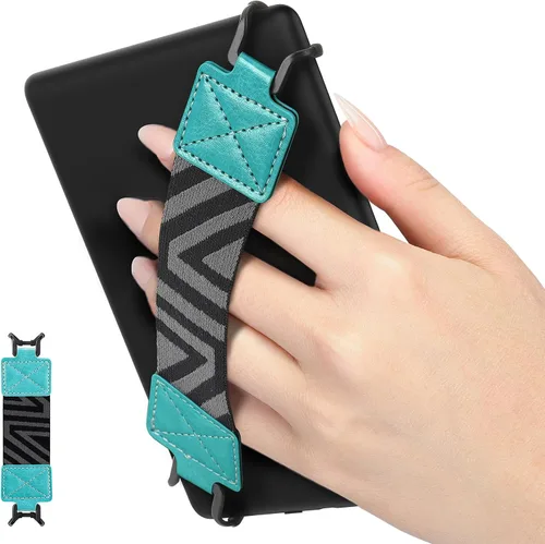 Vista 30 de MoKo Correa de mano de seguridad para tablet Kindle eReaderFire de 6 a 8 pulgadas, Kindle/Kobo/Voyaga/Lenovo/Sony E-Book Tablet, correa de mano