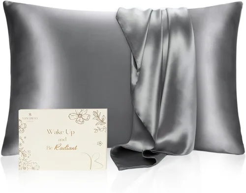 Vista 12 de Yanibest Funda de almohada de satén, fundas de almohada de seda para cabello y piel con cremallera, juego de 2 fundas de almohada estándar para 20 x